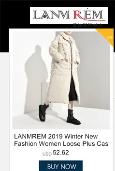 Женский длинный тренчкот LANMREM, свободная черная непродуваемая куртка большого размера в европейском стиле, модель WTH1201 высокого качества на осень и зиму