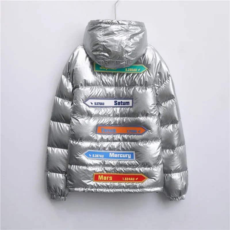 New Fashion Winter Women's Down Jacket Oversize 90% White Duck Coat Female Warm Parka Stand Collar Outerwear 2019 YQ299 | Женская