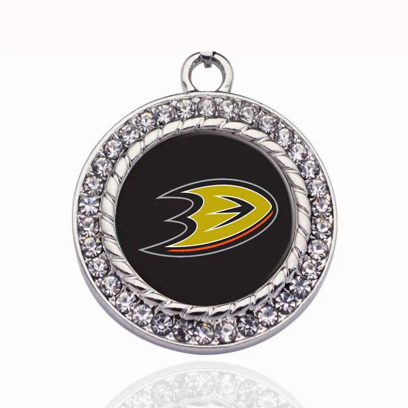 Пользовательские Утки Хоккей Анахайм Медный кулон для ожерелья Браслет Разъем
