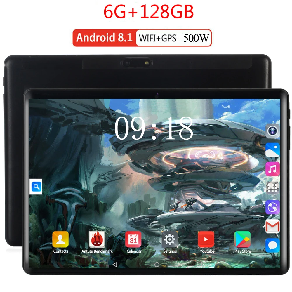Детский планшет Android 2020 8 ядер 6 + 0 ГБ Wi-Fi GPS | Компьютеры и офис