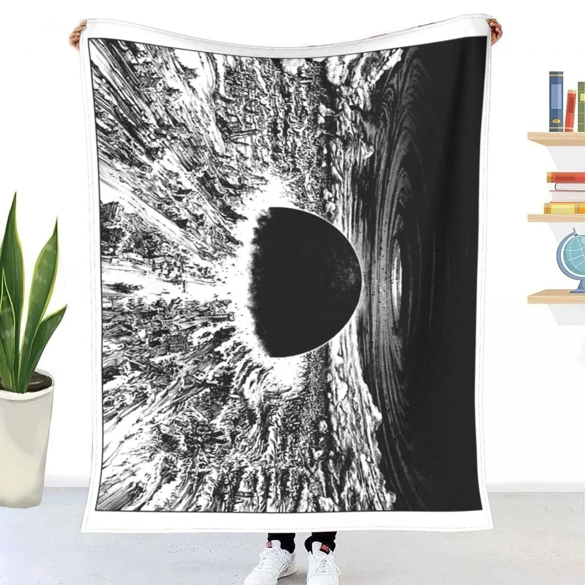 

Akira Awakens Explosion Throw Blanket Sherpa Blanket Bedding soft Blankets