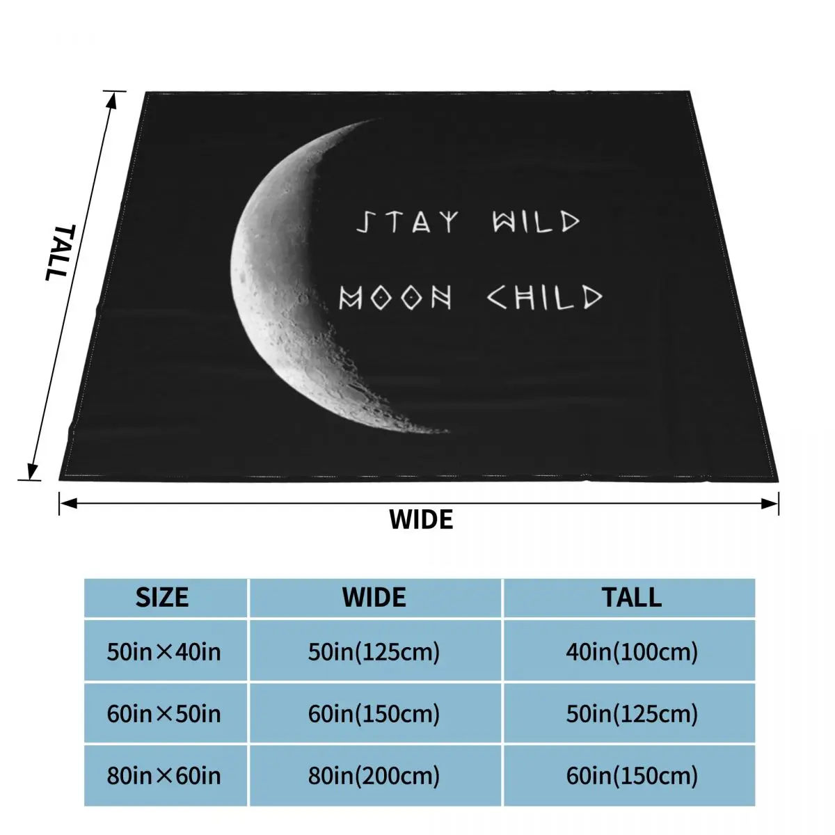 Детские одеяла Stay Wild Moon Eclipse коралловый флис Текстильный декор небо космос теплые