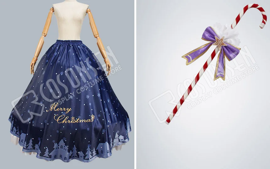 COSPLAYONSEN Love Live! Рождественский костюм для косплея Nozomi Tojo 2016 | Тематическая одежда и