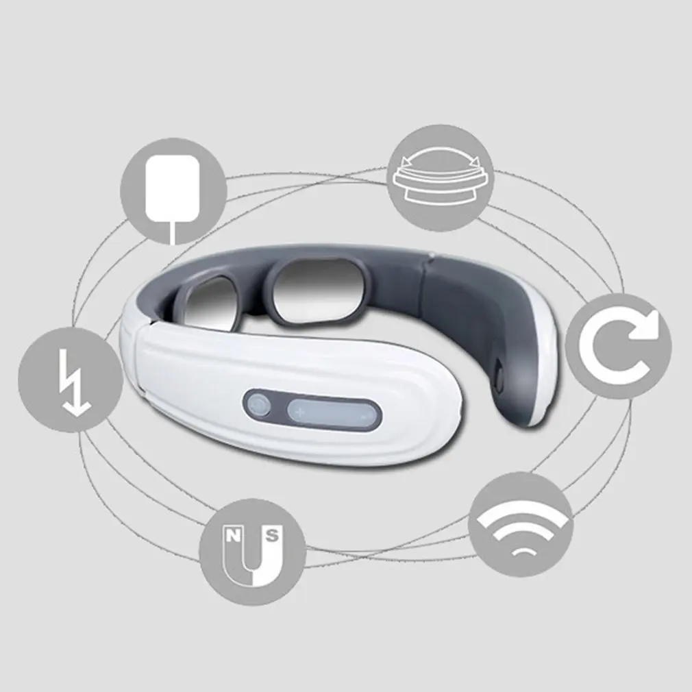 

Neck Massager Electric Neck Massage Cervical Vertebra Physiotherapy Pain Relief Tool Health Care Relaxation