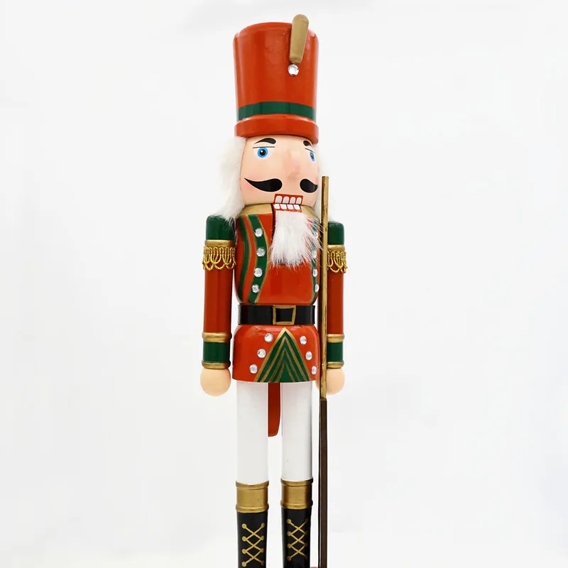 41 см красивые деревянные Щелкунчики на Рождество домашние украшения деревянный