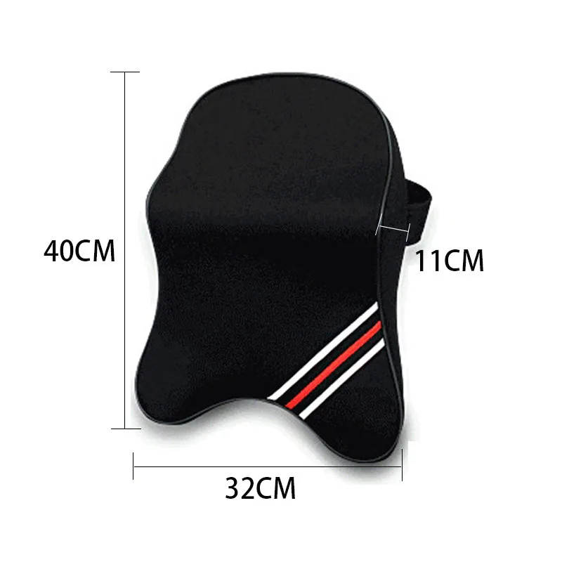 Подушка для автомобильного подголовника из ПУ кожи подушка шеи хлопка с эффектом