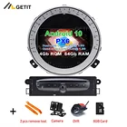 Автомобильный DVD-проигрыватель PX6 DSP Android 10 4G 64G Автомобильный мультимедийный проигрыватель pantalla радио GPS для Mini Cooper countryman 2011-2013 carplay