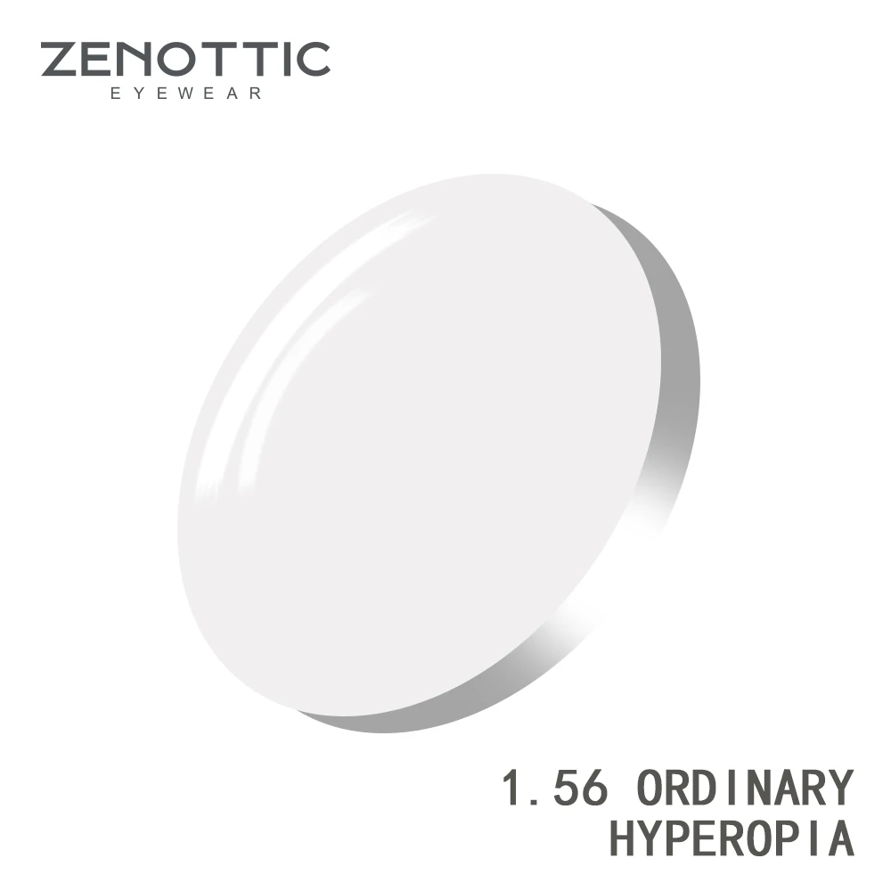 Простые линзы ZENOTTIC по рецепту 1 56 61 67 74 (+ 12 00 ~ 00) для дальнозоркости близорукости