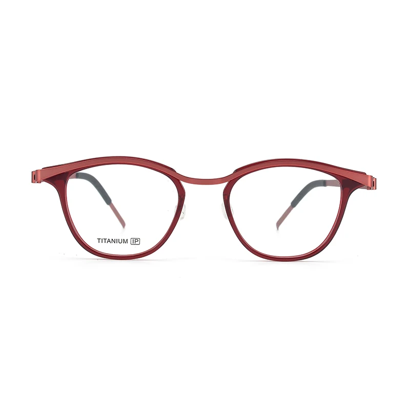 9904 брендовая титановая оправа для очков женские Ретро 2024 дизайнерские оправы