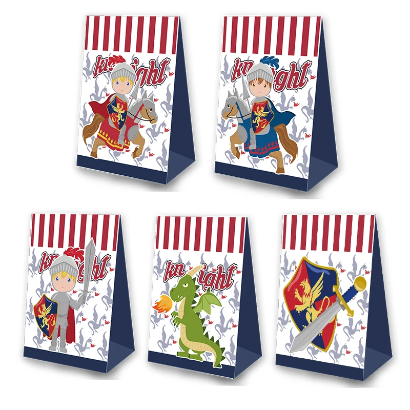 

knight Party Theme Favor Box knight Candy Gift Box Cupcake Box Birthday Event Party Decorations Container Supplies
