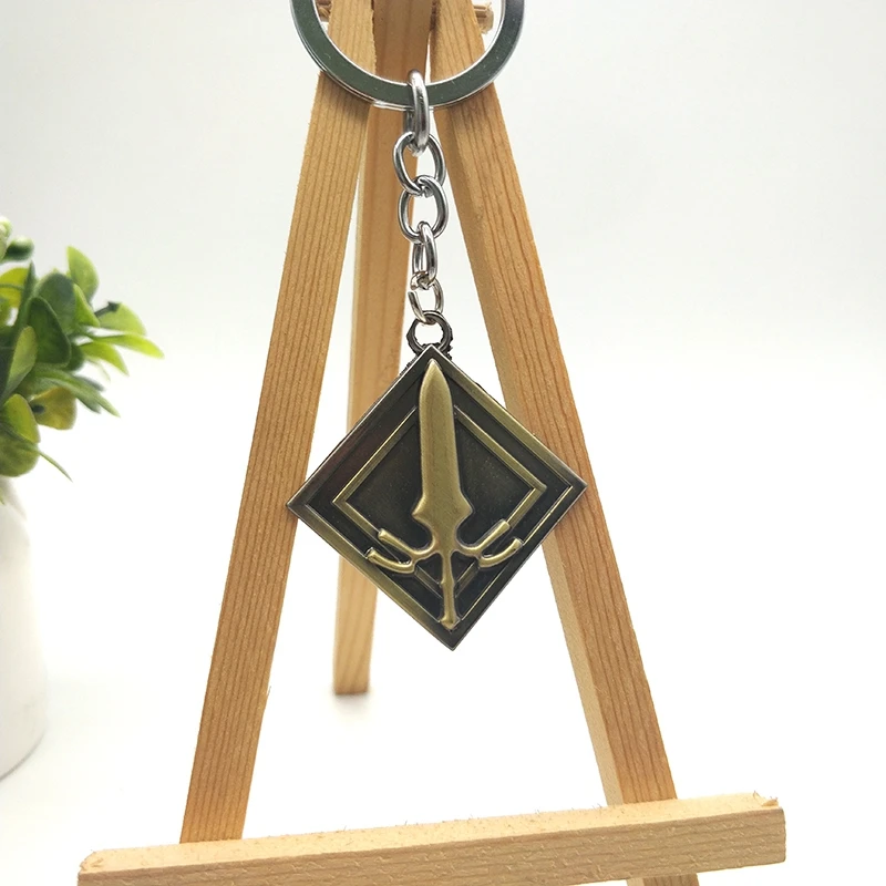 Аниме игра Fate/Grand Заказ Металлические Брелоки для ключей Mash Kyrielight Medusa Georgia OS