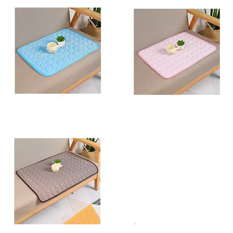 Автомобильный коврик S/M/L с защитой от грязи охлаждающие коврики для домашних