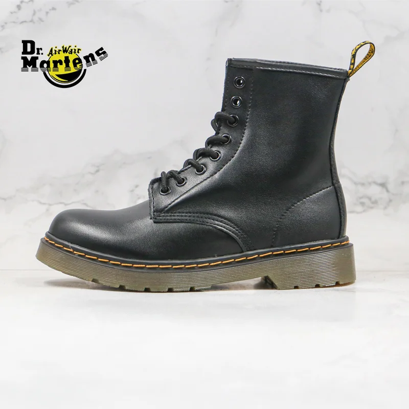 

Original Dr.Martens Men and Women 1460 Soft Genuine Leather 8 Eyes Doc Martin Ankle Boots Unisex Punk Anti-Slip Casual Shoes