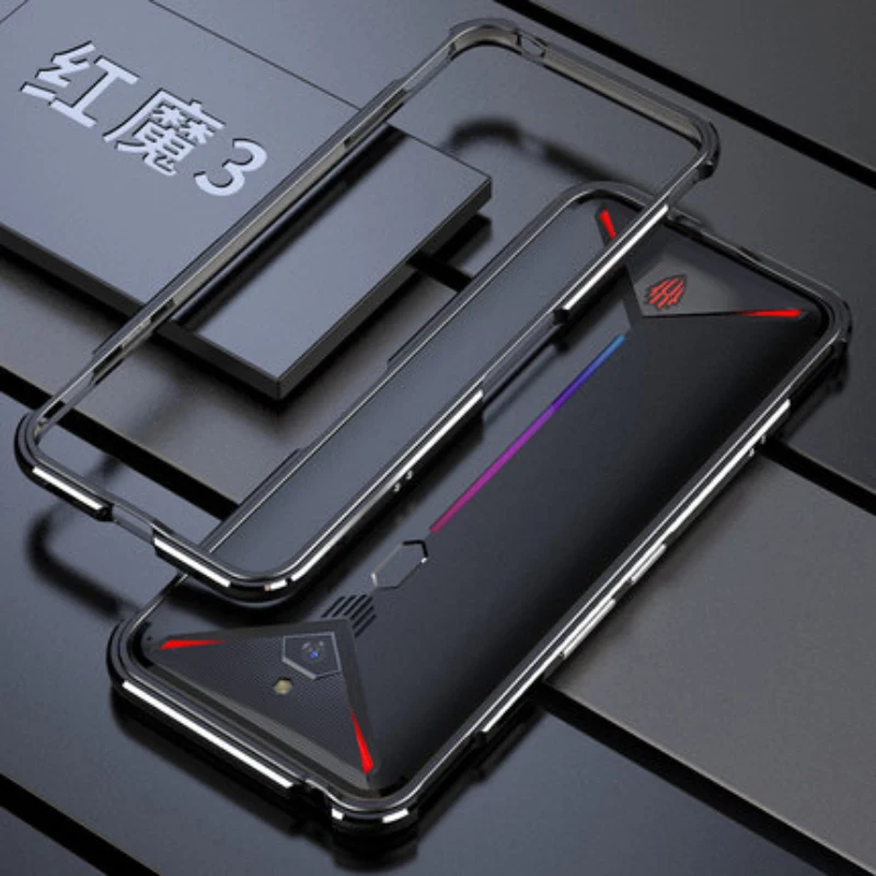 Металлический корпус для zte Nubia RedMagic 3 NX629J, металлический каркас для телефона, edge, чехол для Red Magic 3, Твердый Чехол