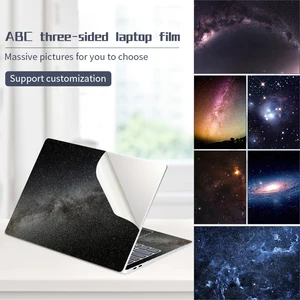 diy starry sky cover laptop skins stickers notebook pvc skin 11 613 31415 617 3 decorate decal for macbook lenovoacerhp free global shipping