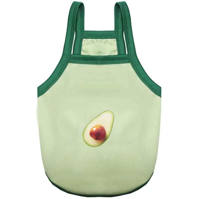 Жилет для собак Зимний флисовый теплый жилет мультяшный желтый щенок Одежда