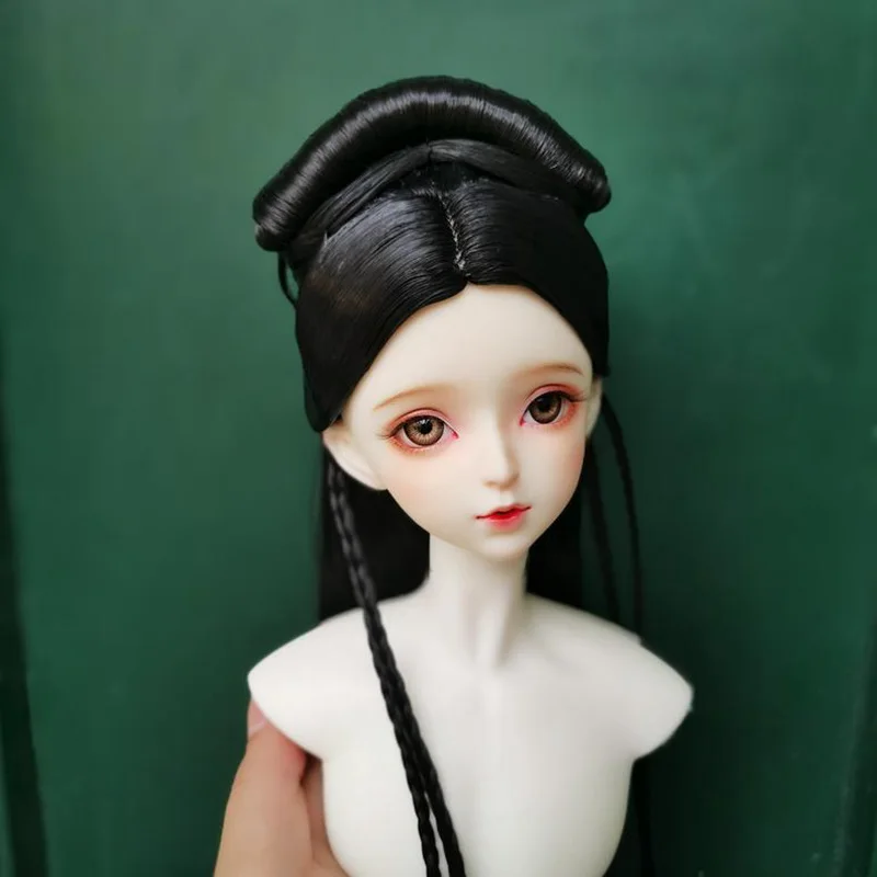 

1/8 1/6 1/4 1/3 Scale BJD/SD Wig Doll Accessories Ancient Costume Long Hair Retro Wigs For BJD/SD SD13 Big Girl SSDF Uncle C1356