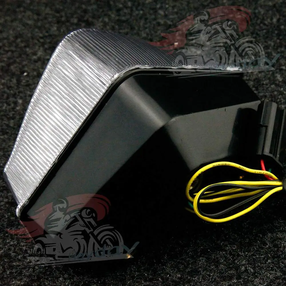 Мотоциклетный светодиодный задний фонарь интегрированные поворотные сигналы