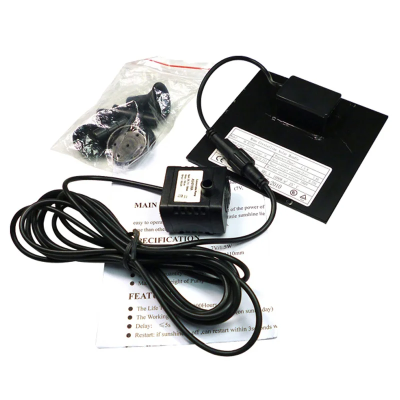 Водяной насос на солнечной батарее Мощность Панель комплект для бассейна