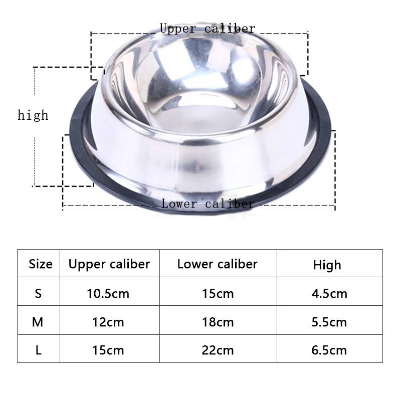 Миски для кошек и собак из нержавеющей стали путешествий Фидер кормления миска