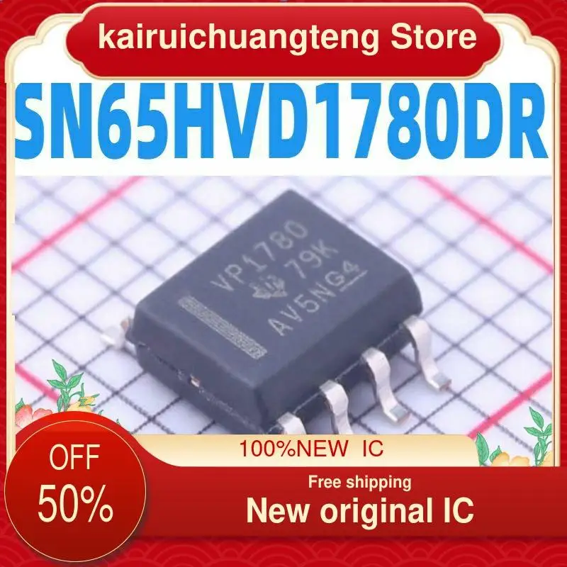 

(1 шт.) SN65HVD1780DR VP1780 SOP8 nuevo original