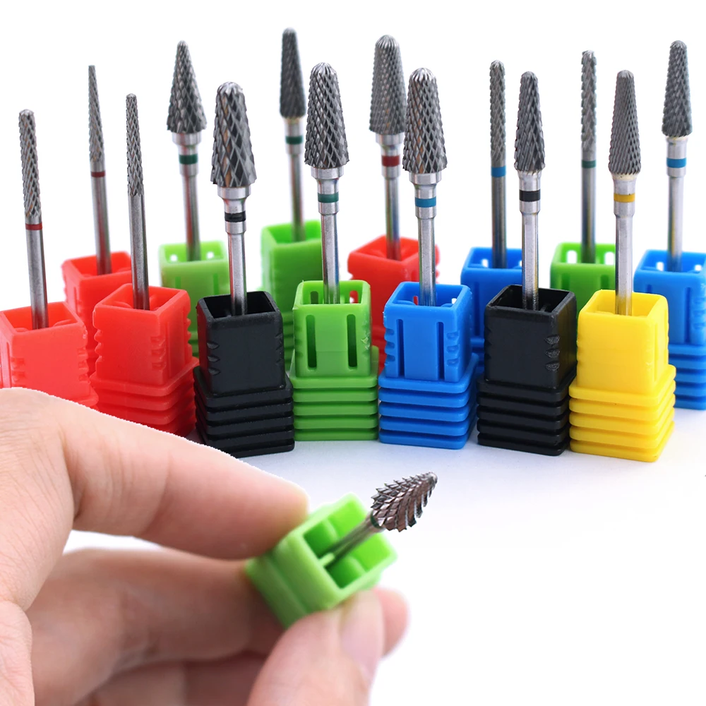 25 тпе фрез для маникюра/педикюра маникюра Алмазный фрезерный резец Пилочки