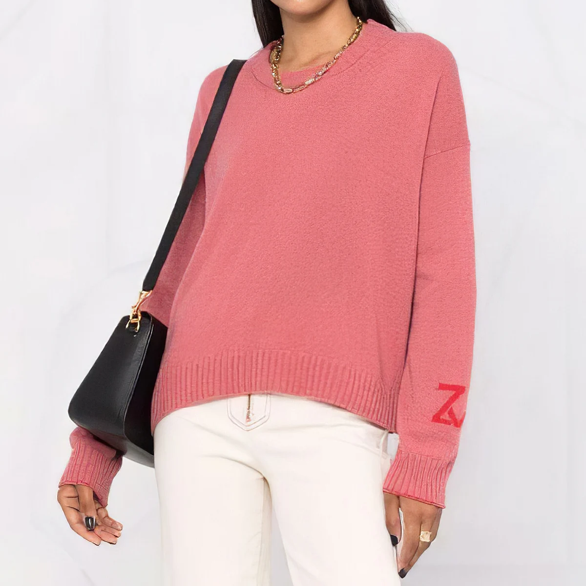 

Pirate Hippie Letter Cashmere Sweaters Woman Long Sleeve O Neck Cozy Pullovers Femme Casual Vintage Simple Jumper Tops 2021
