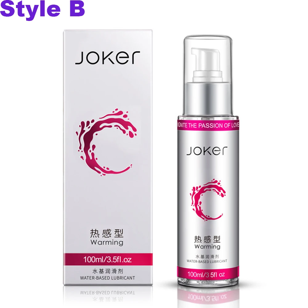 100 мл ощущение льда/нагрев/гладкая искусственная смазка для вагинального секса