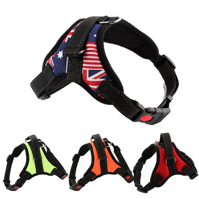 

Adjustable New Reflective Dog Harness Walking Harness For Small Medium Large Dog Accessories arnes perro accesorios perro