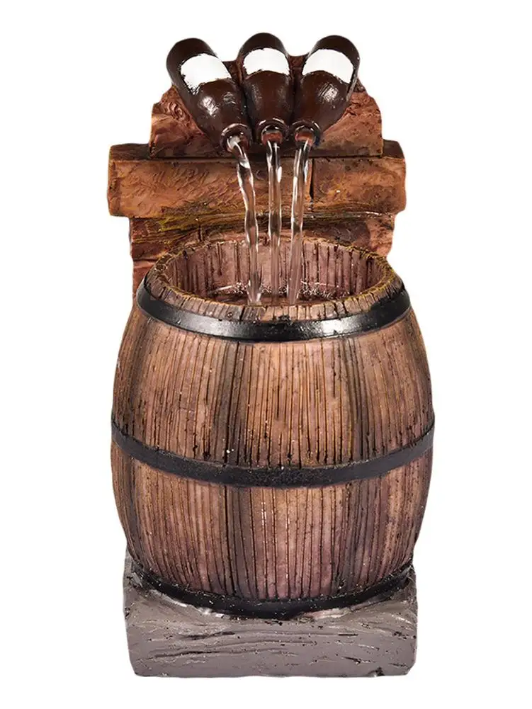 

Статуэтка садовая полимерная с USB-интерфейсом, самоциркулирующая садовая скульптура для украшения газона, ремесла