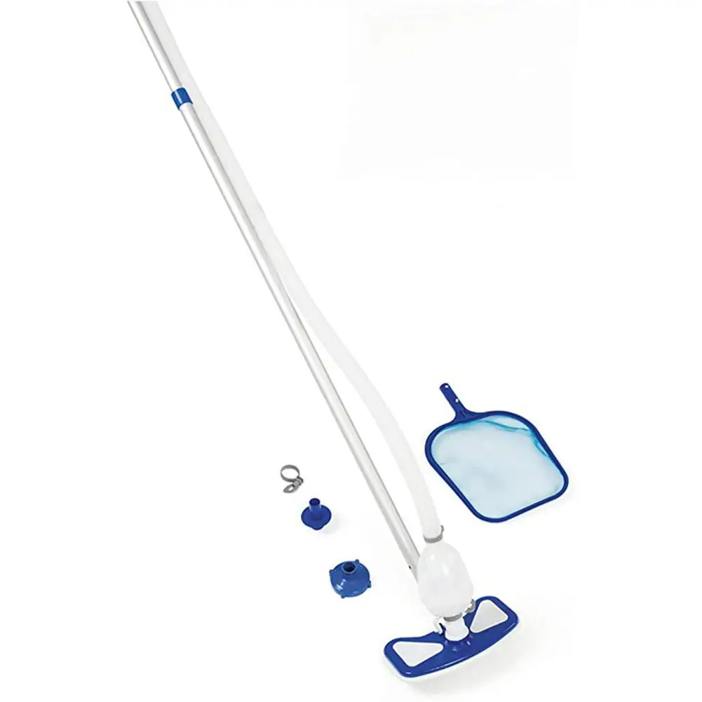 Набор для очистки бассейна аксессуары насос рыболовная сетка фильтр Прямая