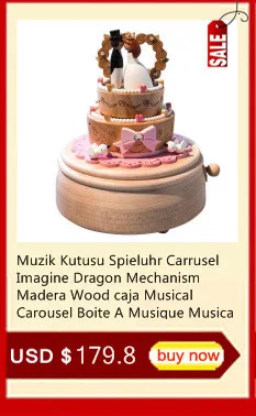 Musicali Musique Muziekdoos подарок Caixa Presente Muziek механизм Carrusel снежный шар музыкальный Caja De Musica карусель музыкальная шкатулка