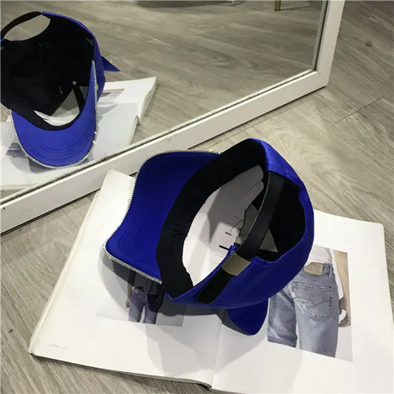 Модная женская Регулируемая однотонная Кепка с кошачьими ушками милая кепка со