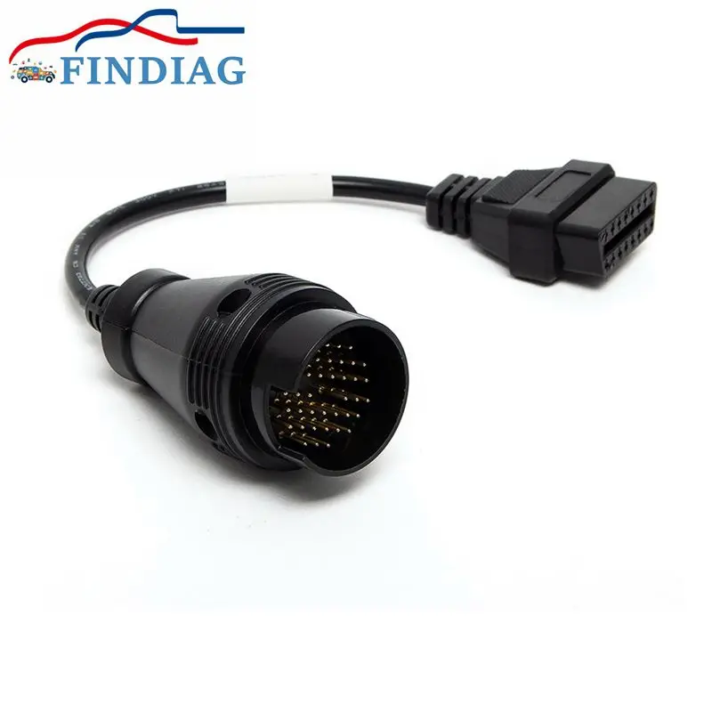 

For IVECO Car Interface Cable OBD 2 II Diagnostic Connector For IVECO 38Pin to OBD2 16Pin OBD OBDII Connector Adapter for Trucks