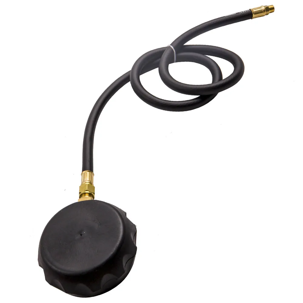 

500PSI Engine Oil Pressure Tester Diagnostic Gauge 42" Hose 7 Brass Fitting Tool