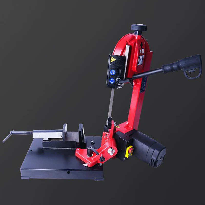 Ленточная пила для металла мини-станок резки нержавеющей стали пильный станок