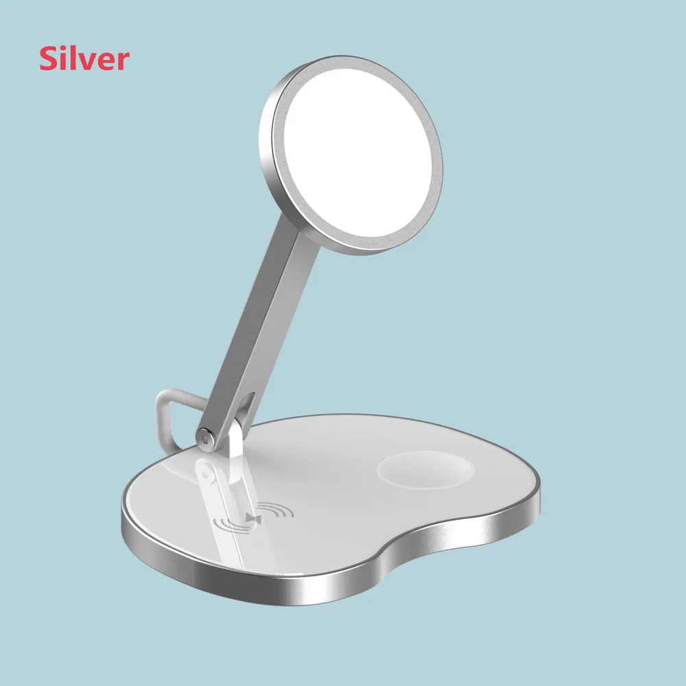 

15W Fast Charger Three-in-one Foldable Wireless Charger Suitable For iphone12 Watch Mobile Phone Wireless Charger