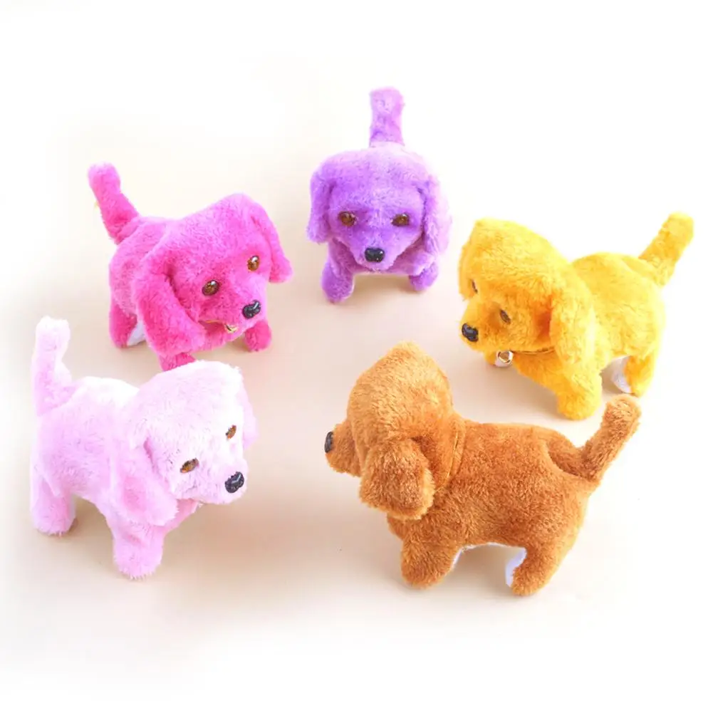 

Auspicious Short Plush Toy New Strange Decompression Interesting Electronic Cute Single Dog Doll Kids Birthday Gift