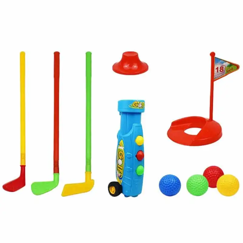 Игрушки для гольфа спортивные детские игрушки набор клубы развивающие