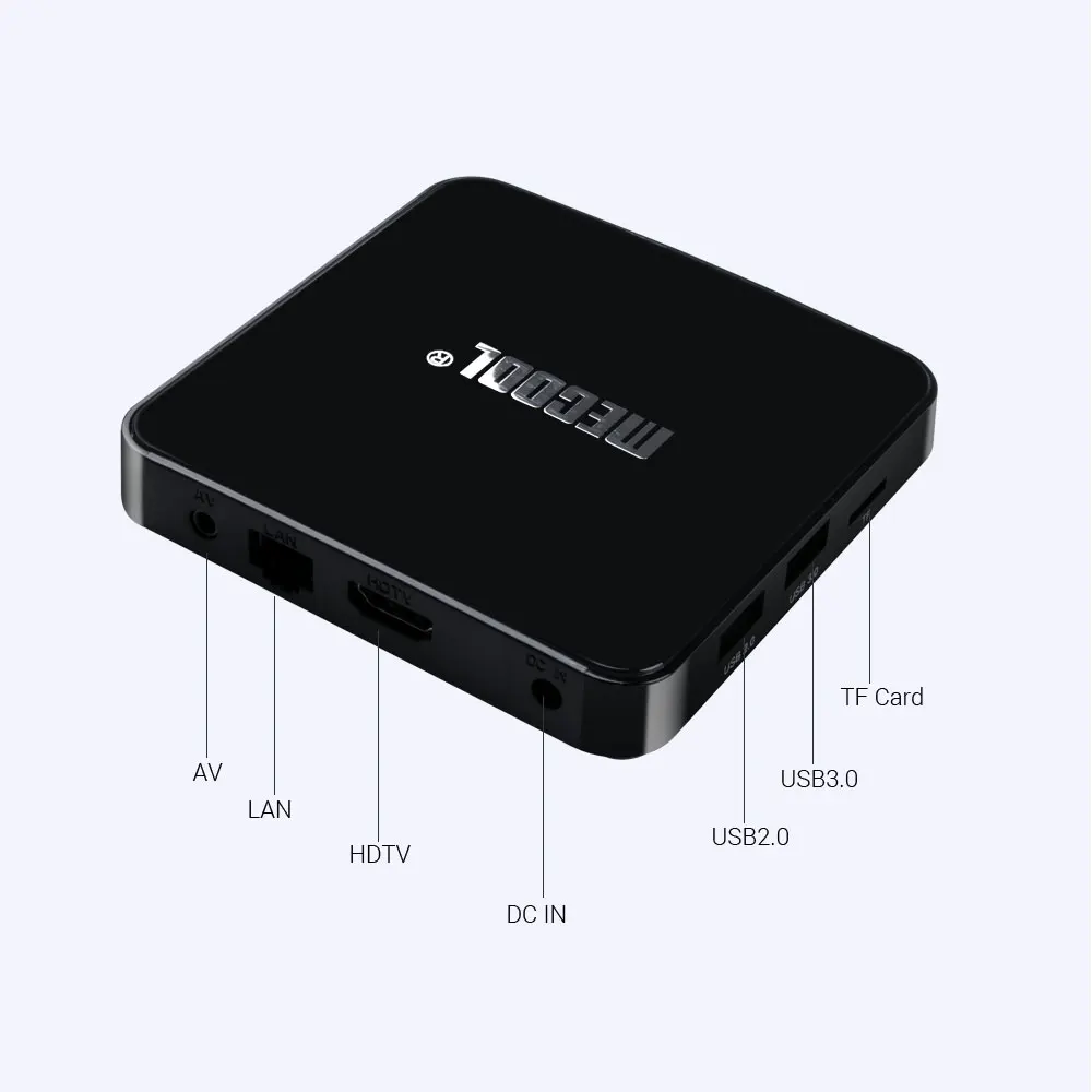 MECOOL KM3 Android 9,0 ТВ-приставка с голосовым управлением Amlogic S905X2 2,4G 5G WiFi Bluetooth 4,1 ТВ-приставка поддержка 4K HD медиаплеер