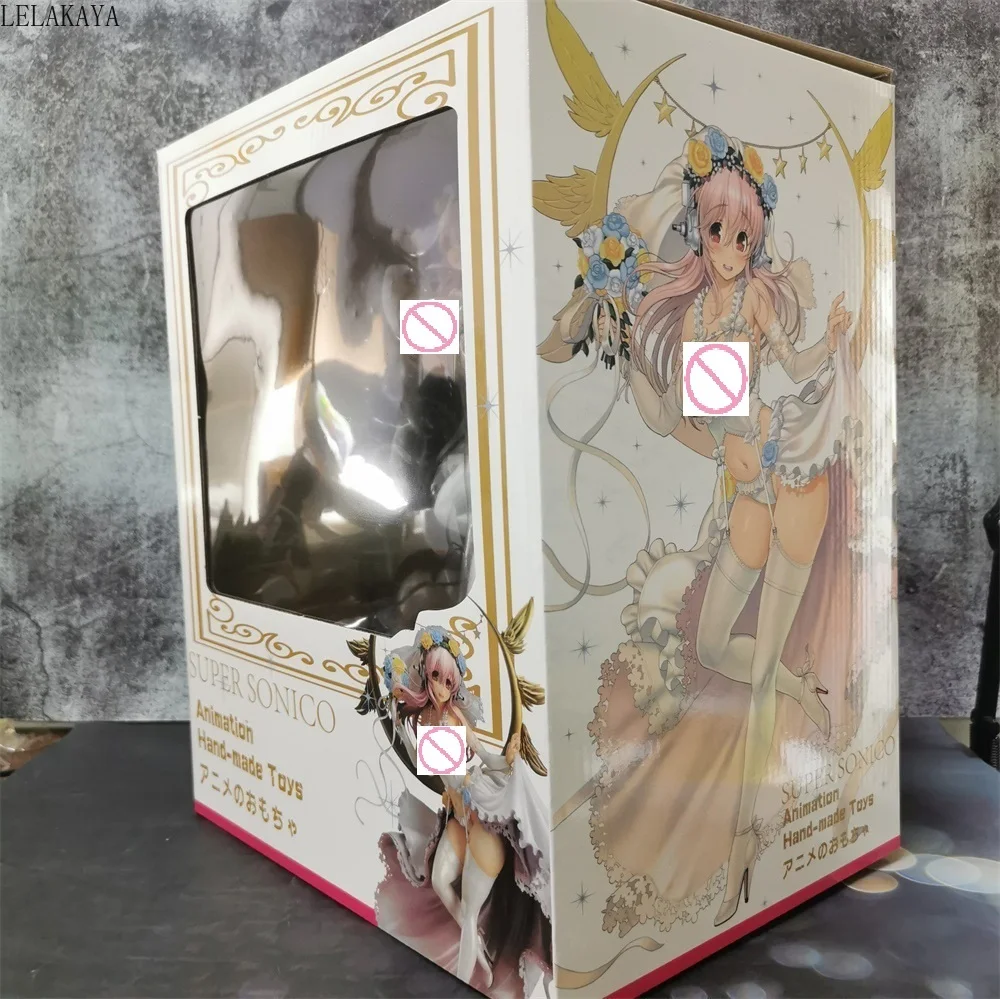Новое свадебное платье в стиле аниме Super Sonico на 10 ю годовщину 30 см Роскошная