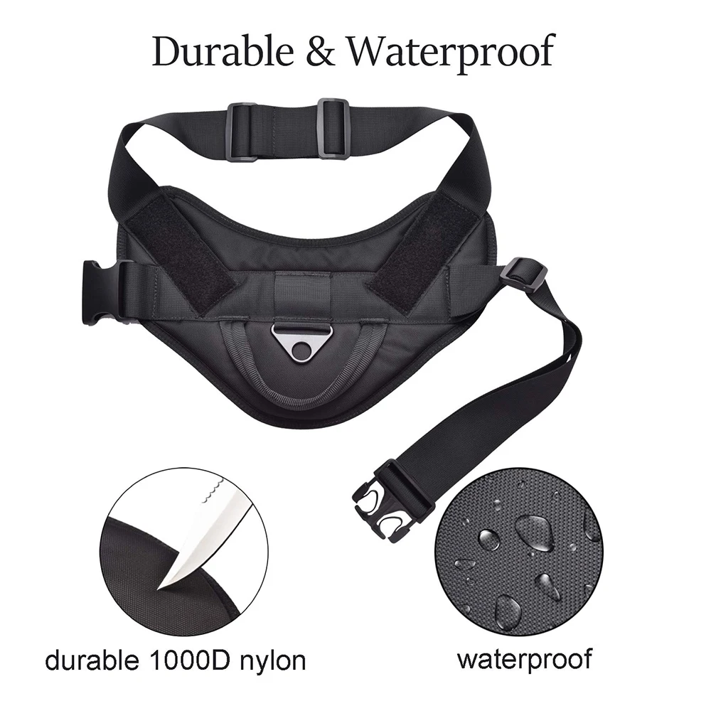 Тактический ошейник для собак K9 2 шт. домашних животных маленький большой военный