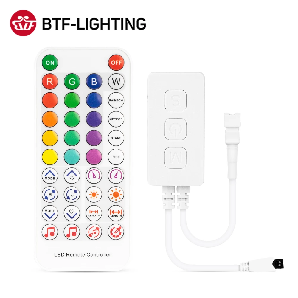 WS2811 WS2812B контроллер подходит для ответа на звонки и прослушивания музыки App IR38