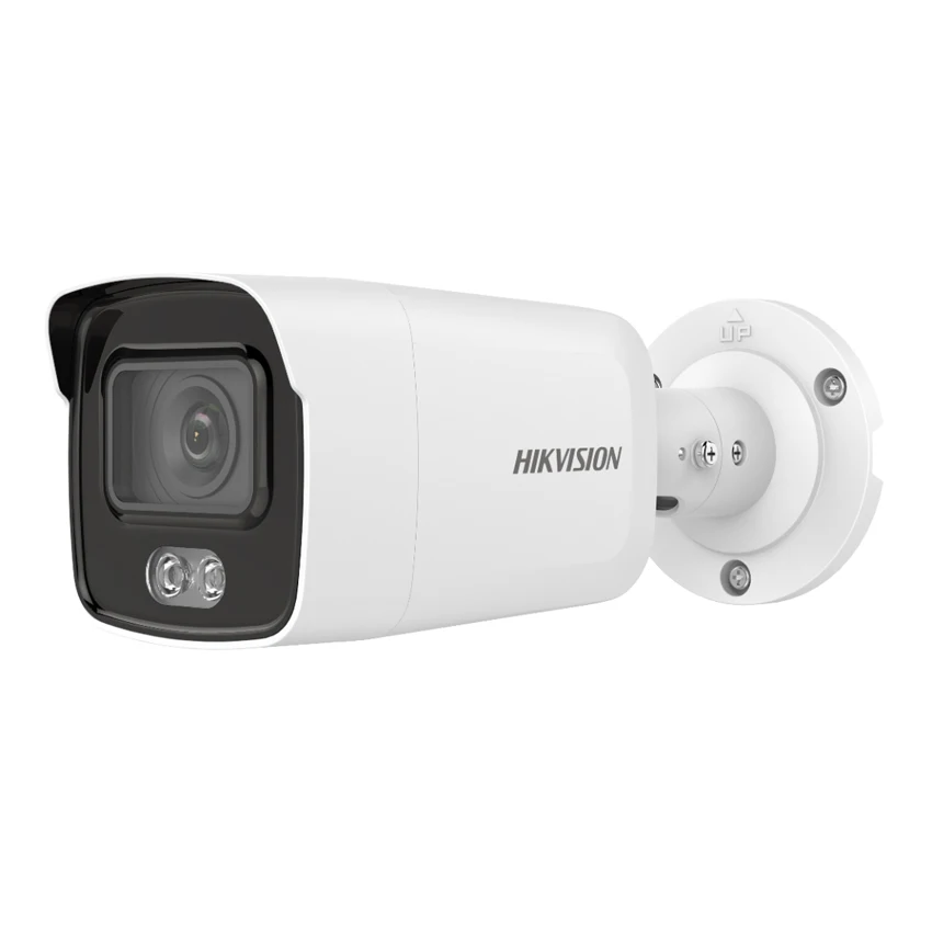 Оригинальный Hikvision DS-2CD2087G2-LU 8MP 4K POE Встроенный микрофон H.265 + IP67 Цвет Vu