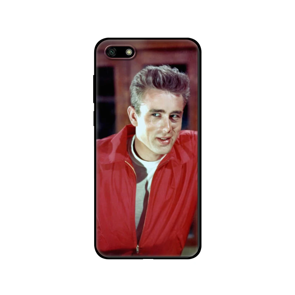 Черный чехол из ТПУ для Huawei Honor 20 Lite 10 10i 20S 30S 30 7A 5 45 7s 7C 7 Джеймс Дин