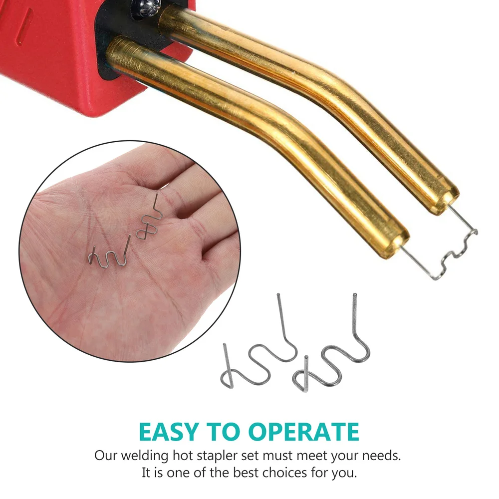 

400pcs Car Automobile Bumper Repair Pre Cut Wave Staples Metal Welding Rods