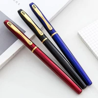 1pc fountain pen student calligraphy pen metal texture office business boutique pen student office school supplies stationery
