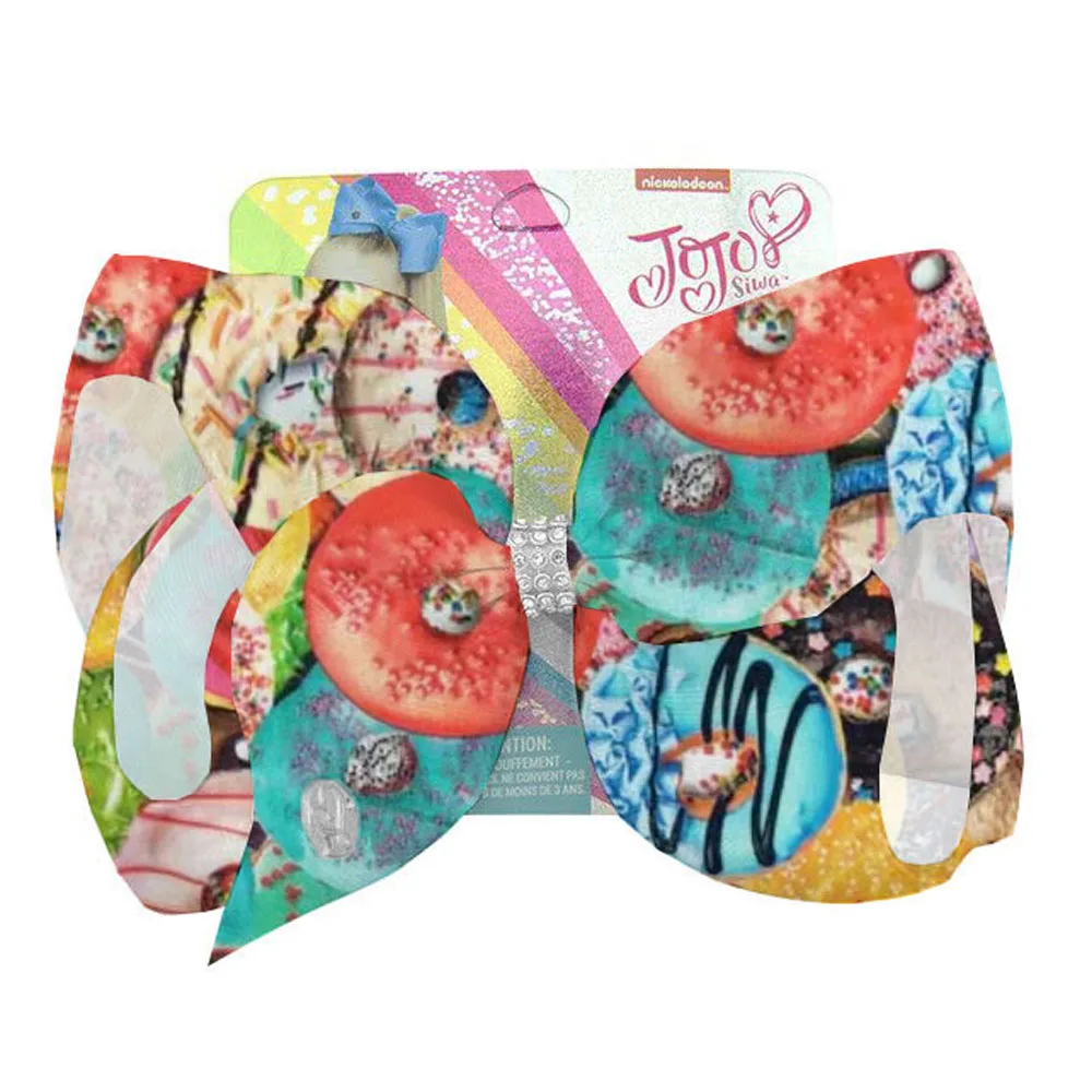

NEW Baby Large 8inch hair bow Donut hair clip Headwrap Hair Barrettes Accessories for Toddler Teens
