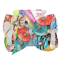 new baby large 8inch hair bow donut hair clip headwrap hair barrettes accessories for toddler teens