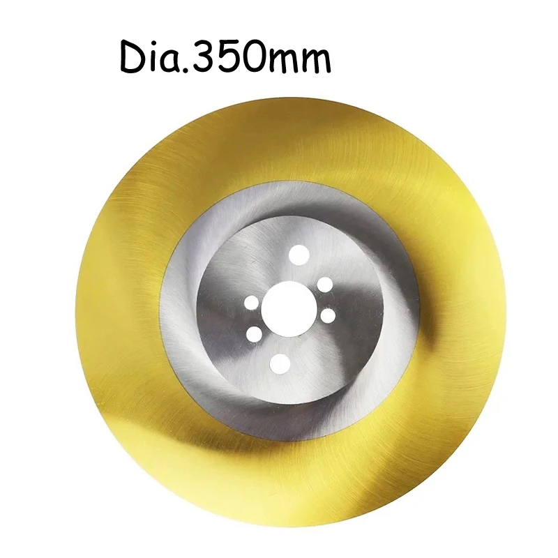 Dia.350*1.6mm W5/DM05 HSS Circular Saw Blade with TiN-Coated for Industry Metal Cutting/Aluminium Cutter